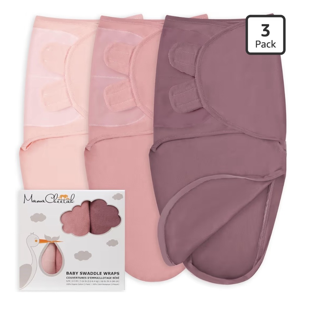 Preemie Baby Swaddle Set - 3 Pack